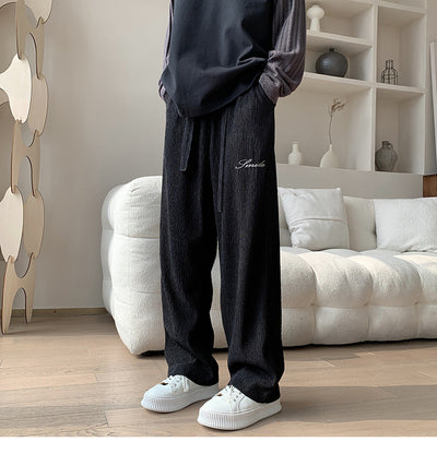 Pantalones Anchos Plisados Holgados - Image 30