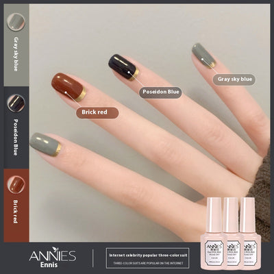 Set de Esmalte de Gel Nude Hielo Tricolor 2024 - Colección Jelly - Image 48