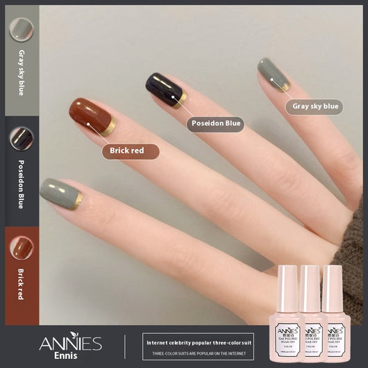 Set de Esmalte de Gel Nude Hielo Tricolor 2024 - Colección Jelly - Image 48