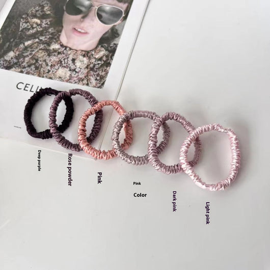 Anillo Elástico de Seda para Cabello - Suave sin Marcas - Image 4