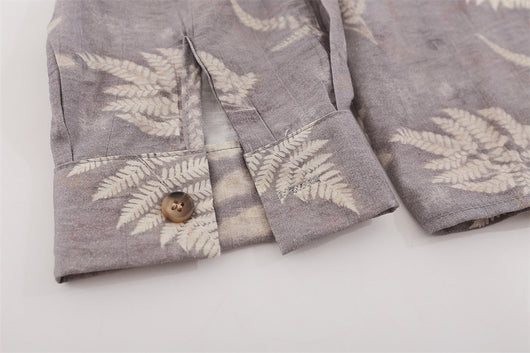 Camisa Estampada Hojas Digital para Hombre - Image 16