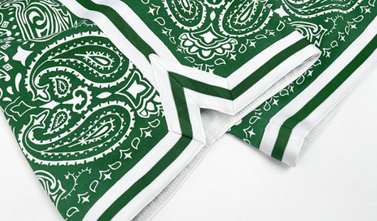 Shorts Deportivos Holgados Casuales Estampado Flor de Marañón para Hombre - Image 11