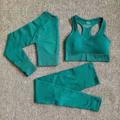 Pantalones Deportivos Cintura Alta con Levantamiento de Glúteos de Secado Rápido - Image 8