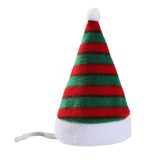 Gorro Navideño Multicolor a Rayas para Mascotas - Image 6