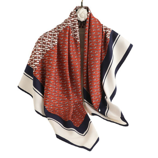 Pañuelo Cuadrado Retro Estampado para Mujer - Diseño Clásico - Image 25