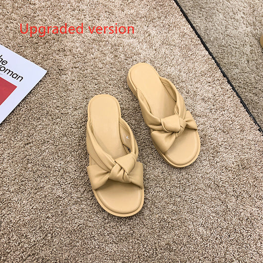 Pantuflas Negras de Verano con Suela Suave y Tacón Bajo - Image 9