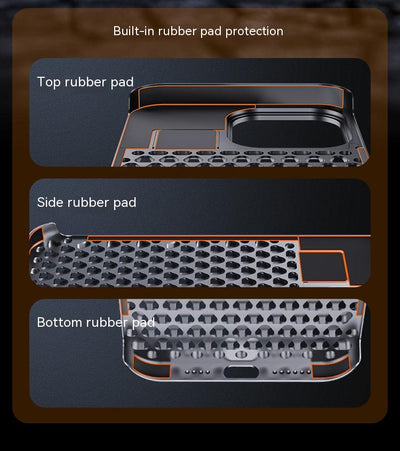 Funda de Aluminio para iPhone 14 13 Pro Max Plus con Disipación de Calor y Protección Total - Image 17