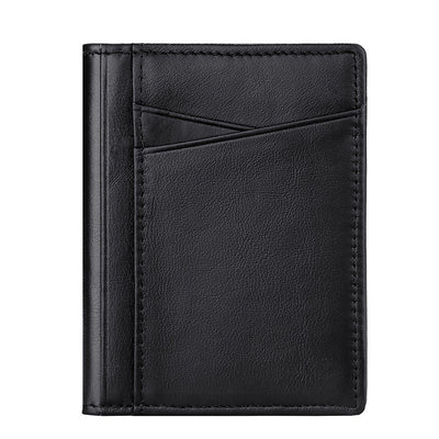 Billetera RFID de Cuero Genuino con Múltiples Compartimentos para Tarjetas - Image 12