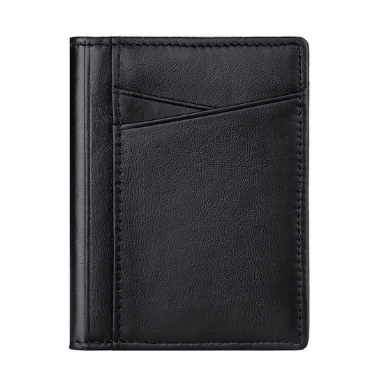 Billetera RFID de Cuero Genuino con Múltiples Compartimentos para Tarjetas - Image 12