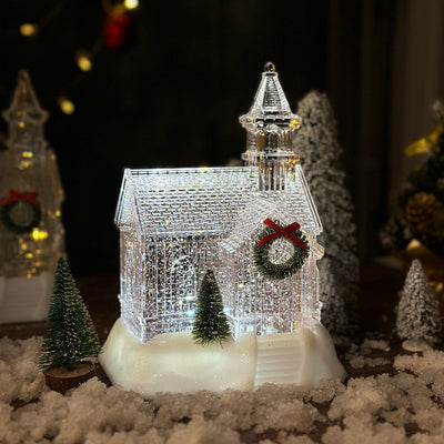 Casa de Cristal Luminoso Eve - Adorno Navideño Decorativo - Image 5
