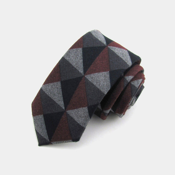 Corbata de Franela Británica para Hombre - Estilo Formal y Casual