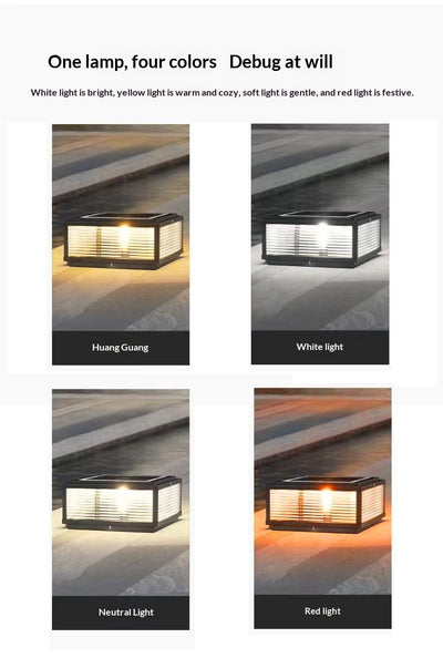 Luminarias Solares LED para Jardín - Iluminación de Pared Exterior - Image 12