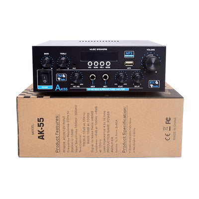 Parlante Bluetooth AK55 de Alta Potencia HiFi Digital - Image 8