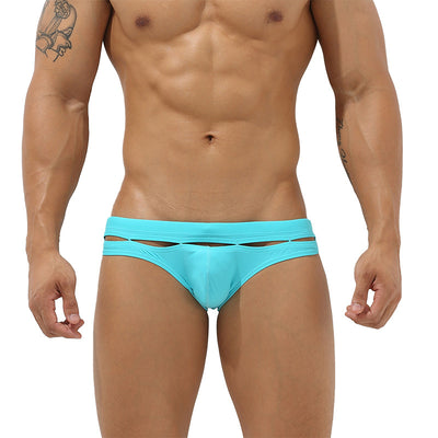 Traje de Baño Hombre Corte Bajo Diseño Moderno - Shorts Natación Juvenil - Image 7