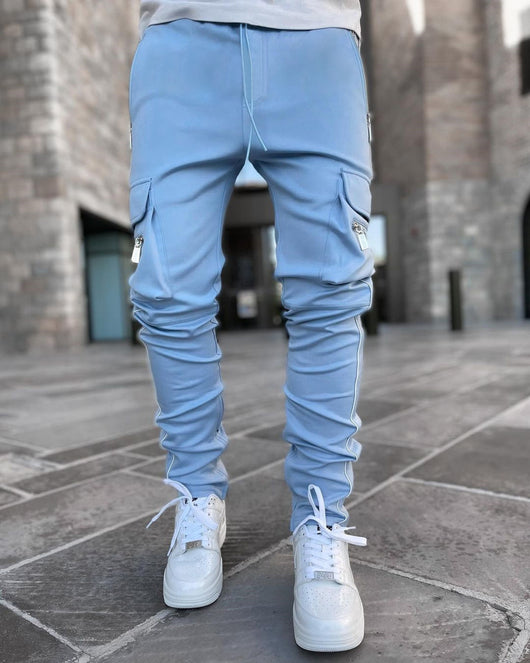 Pantalones Cargo Multi Bolsillo Hombre Athleisure - Image 4