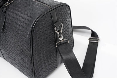 Bolsa Tote Trenzada con Relieve - Ideal para Viajes y Uso Diario - Image 14