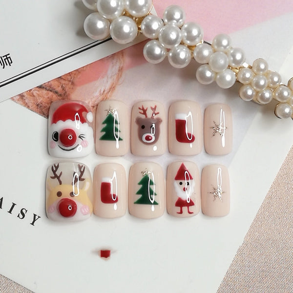 Uñas Postizas Acabadas - Juego Completo de Uñas Artificiales