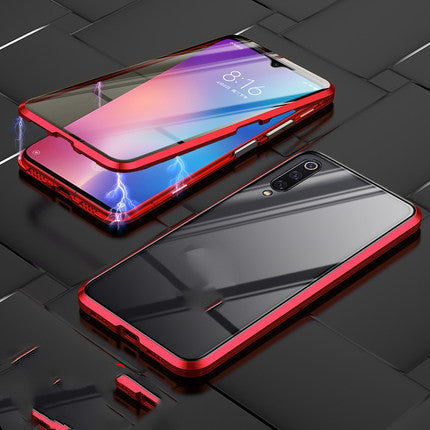 Funda Protectora Magnética de Doble Cara con Cristal Templado