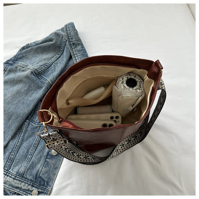Bolso Bandolera Coreano con Correa Ancha para el Hombro - Image 17
