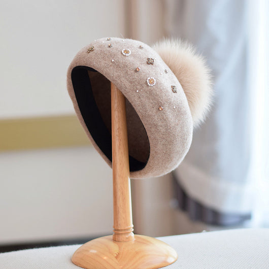 Gorro de Lana Retro Clásico para Mujer - Image 12