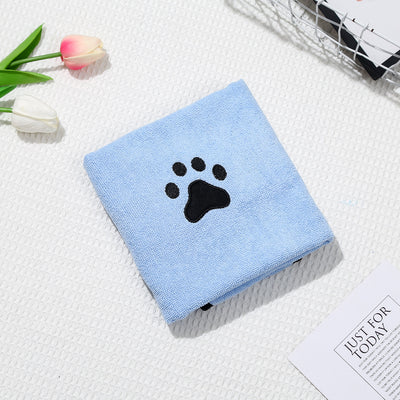 Toalla de Baño Rápida Secado para Perros y Gatos - Felpa Coral Súper Absorbente - Image 17