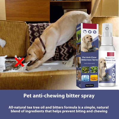 Spray Repelente Amargo para Perros - Protege Muebles y Sofás