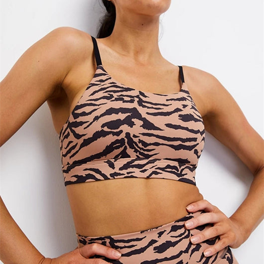 Sujetador Deportivo con Espalda Abierta - Conjunto de Yoga y Fitness para Mujer