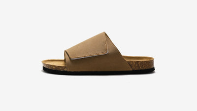 Pantuflas de Corcho y Cuero para Hombre - Sandalias Retro Cómodas - Image 24