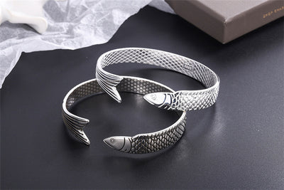 Pulsera de la Suerte JINLONGYU Abierta para Mujer - Image 13