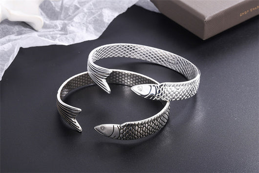 Pulsera de la Suerte JINLONGYU Abierta para Mujer - Image 13