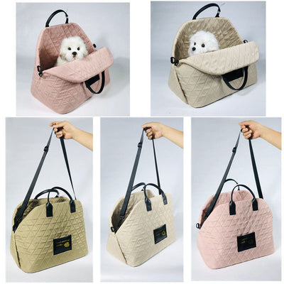 Mochila Transportadora Impermeable para Mascotas - Portátil y Versátil - Image 6
