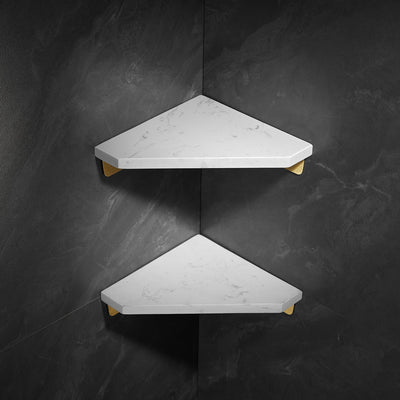 Repisa Triangular de Mármol Estilo Nórdico Minimalista para Baño - Image 19