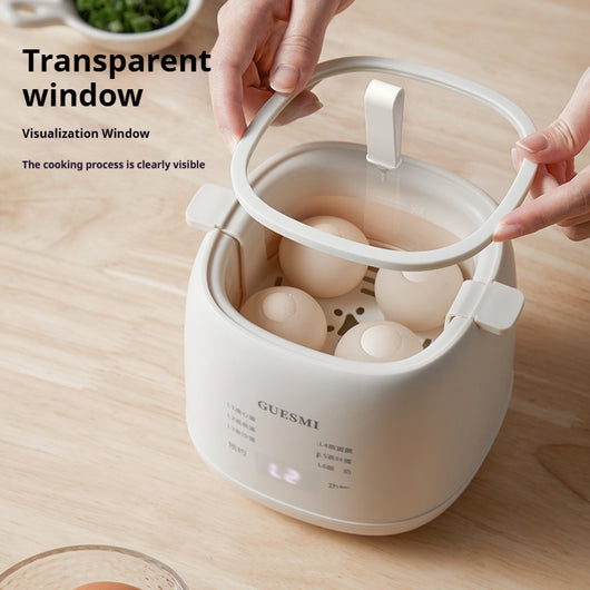 Cocedor de Huevos Automático con Apagado Inteligente - Máquina Multifunción para Desayuno