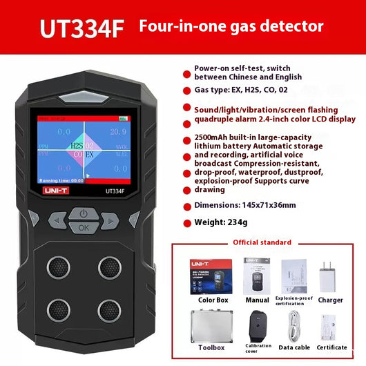 Detector de Gases Multifunción - Alarma de Aire Tóxico y Contaminantes - Image 3