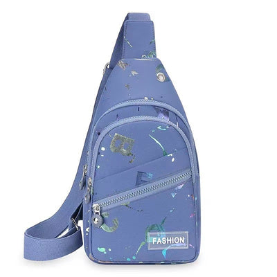 Mochila Bandolera Mujer con Tela Oxford - Bolsa Pecho Cruzada - Image 9