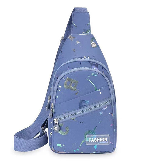 Mochila Bandolera Mujer con Tela Oxford - Bolsa Pecho Cruzada - Image 9