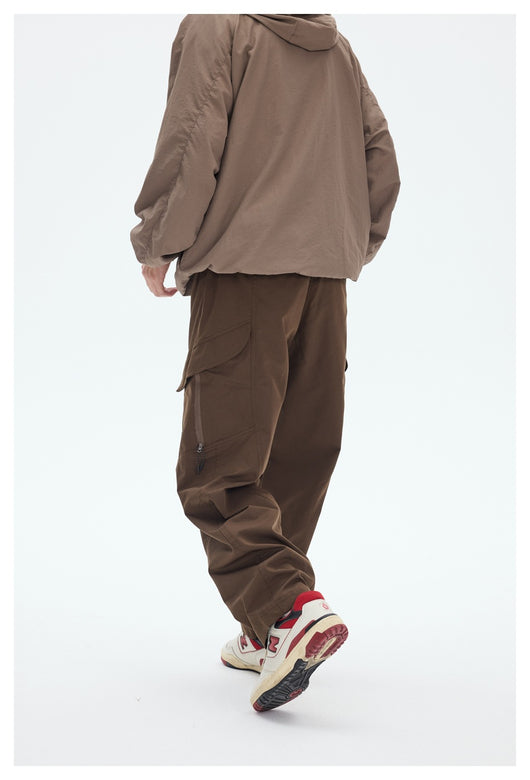 Pantalones Cargo Cómodos de Fibra Química para Hombre - Image 15