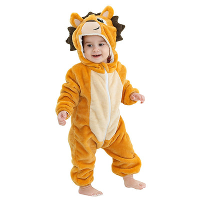 Mameluco Franela Estampado Animales para Bebé 3 Años - Ropa Otoño Europea - Image 19