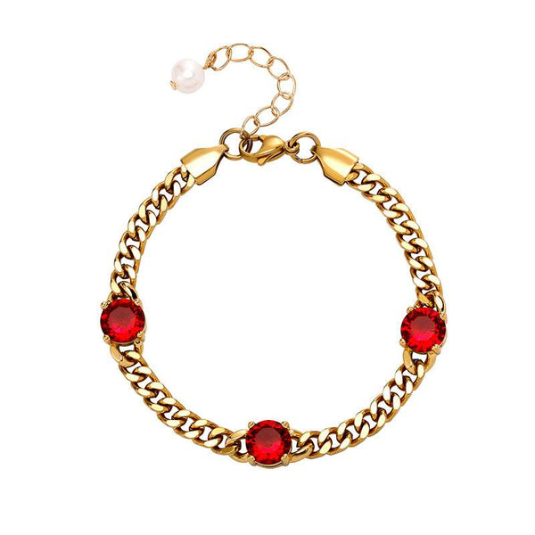Pulsera Cubana de Oro con Preservación de Color y Diseño Personalizado