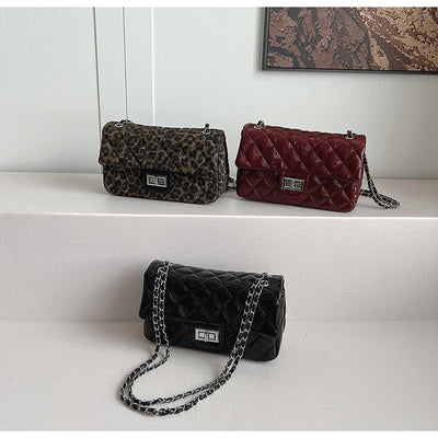 Bolso Bandolera Cuadrado Estampado Leopardo - Image 11