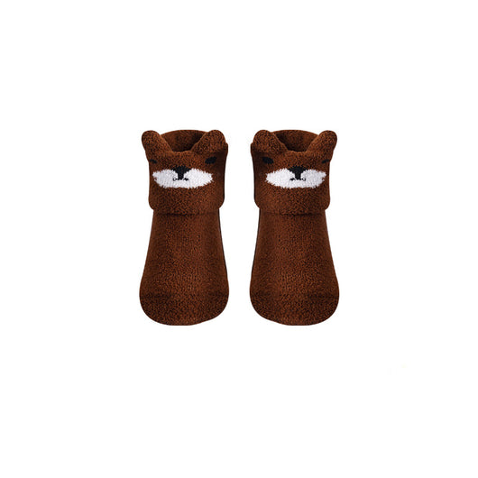 Calcetines Antideslizantes de Coral Fleece para Bebés y Niños Pequeños - Image 4