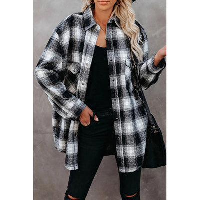 Cardigan Holgado de Cuello Abierto Talla Media - Image 19