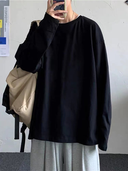 Ropa Suelta Otoñal para Hombre Talla Grande Estudiante - Image 2