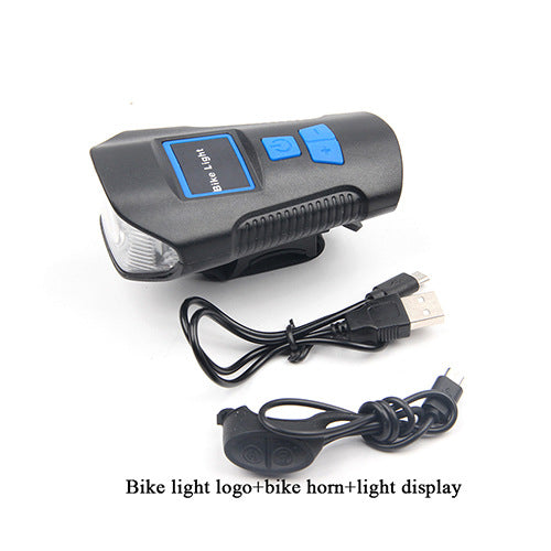 Luz Frontal para Bicicleta USB con Altavoz y Velocímetro - Image 23