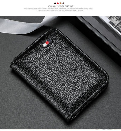 Cartera Ejecutiva de Cuero para Tarjetas Bancarias - Image 15