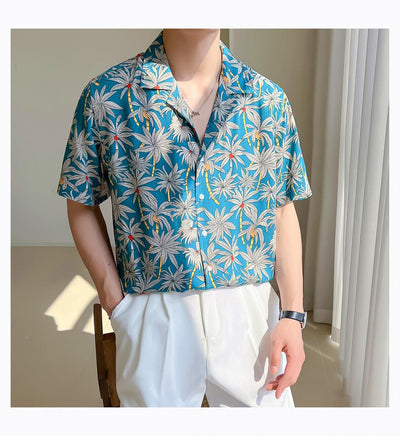 Camisa Cuello Cubano Hombros Sueltos - Image 30