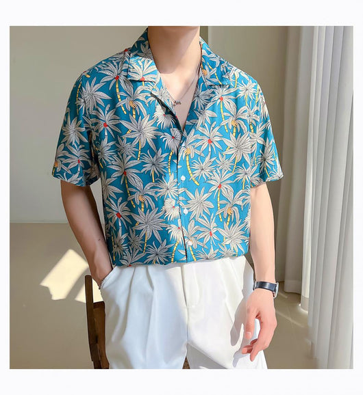 Camisa Cuello Cubano Hombros Sueltos - Image 30