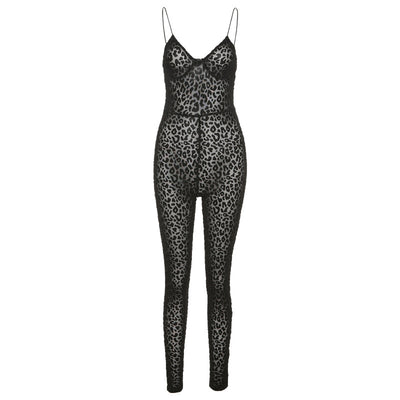 Jumpsuit Ajustado Transparente para Mujer - Diseño Sensual y Moderno - Image 25