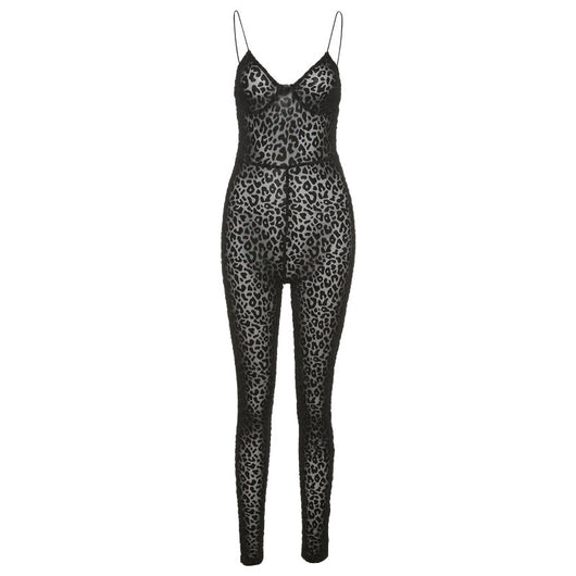 Jumpsuit Ajustado Transparente para Mujer - Diseño Sensual y Moderno - Image 25