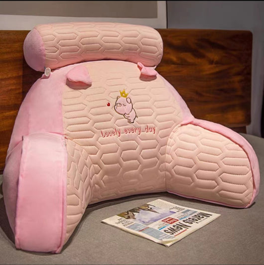 Almohada Lumbar de Seda Helada con Diseño Infantil para Verano - Image 5